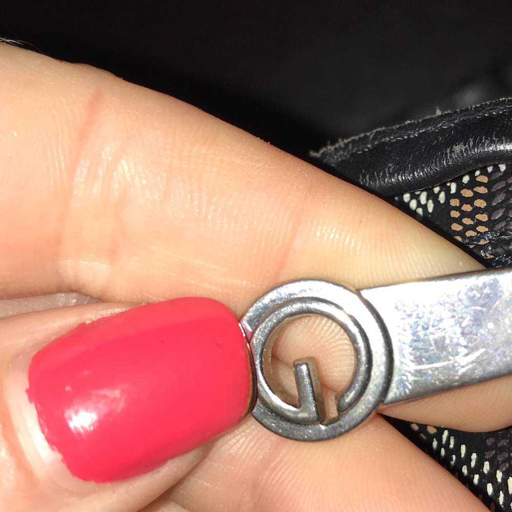 Goyard fidji hobo black, tan trade only - Picture 5 of 8